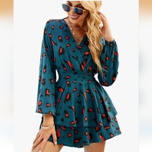 Deep V romper